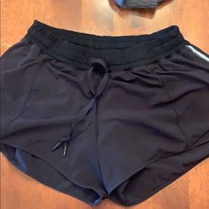 Black lululemon shorts